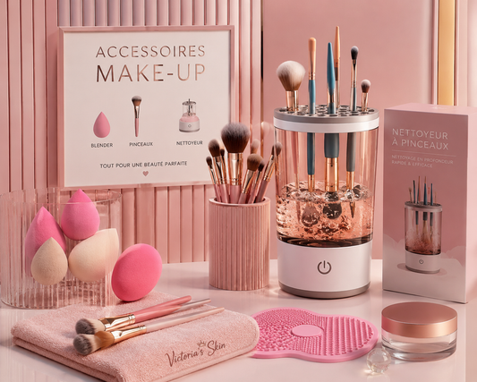 Nettoyeur Automatique Pour Pinceaux De Maquillage