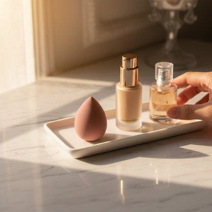 Éponge vanity shelfie
